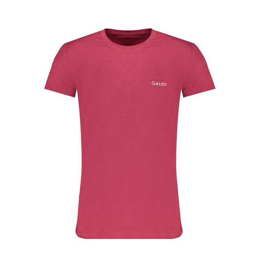 Gaudi T-Shirt aus roter Baumwolle