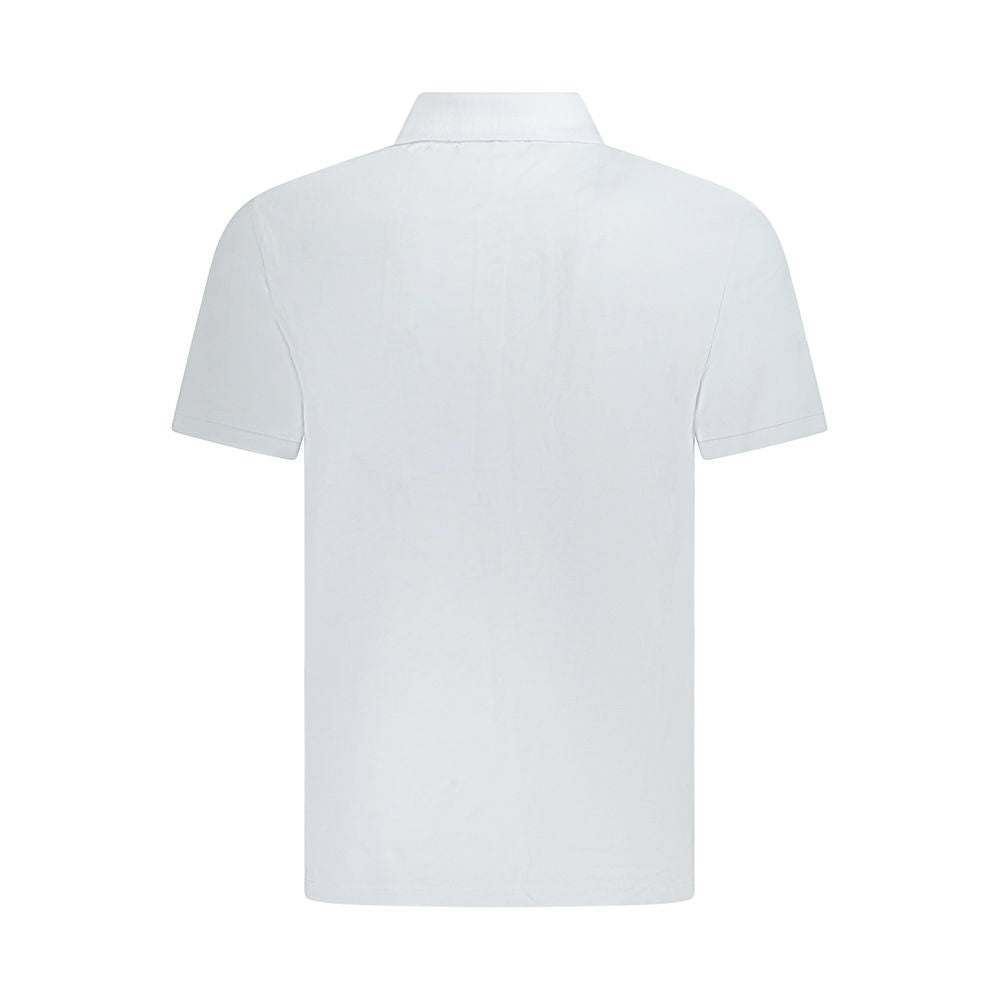 Calvin Klein Hellblaues Baumwoll-Poloshirt