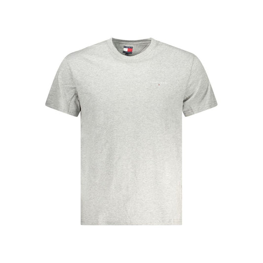 Tommy Hilfiger Graues Baumwolle Männer T-Shirt