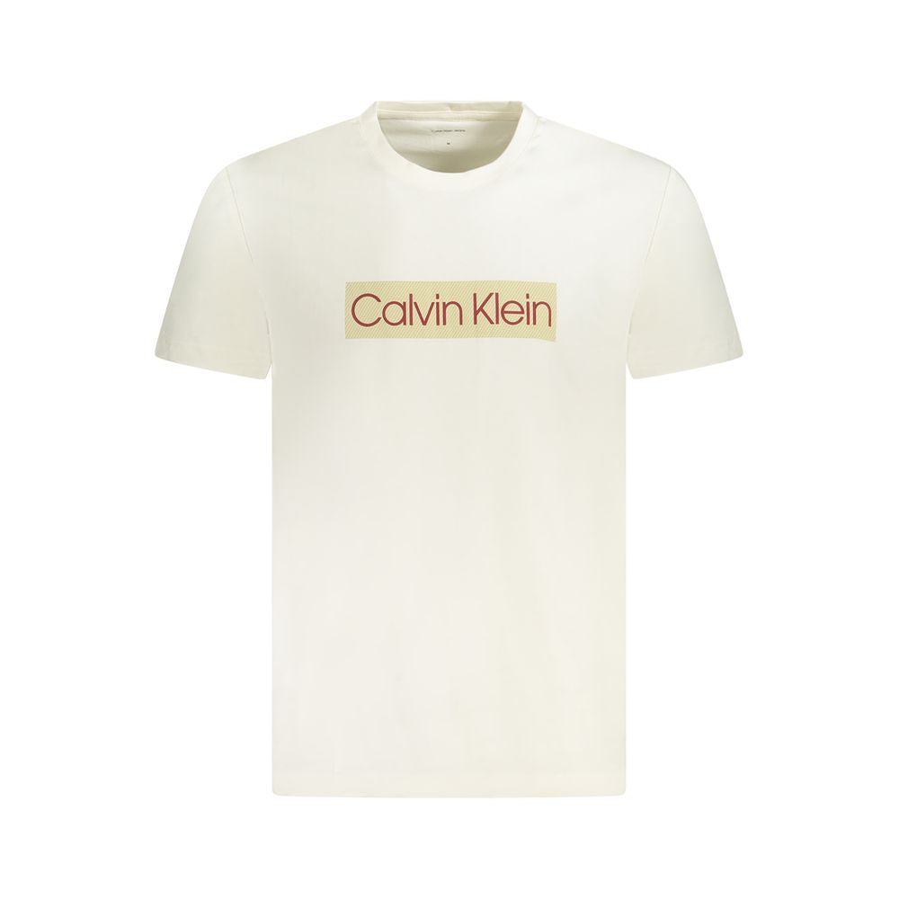 Calvin Klein T-Shirt aus weißer Baumwolle