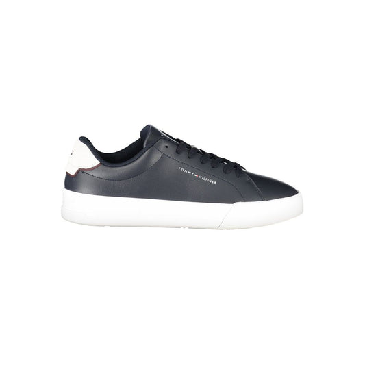 Tommy Hilfiger Blaue Leder Herren Sneaker