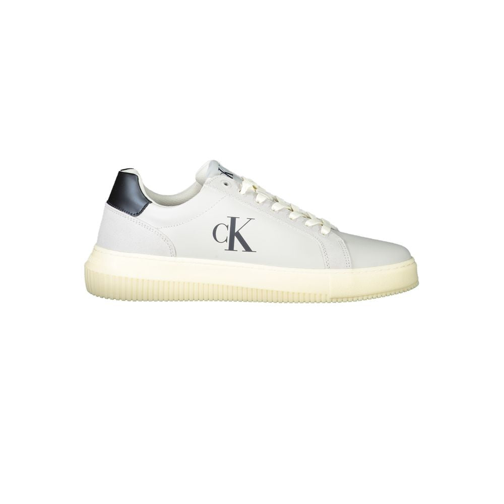 Calvin Klein Graue Polyethylen Herren Sneaker