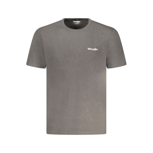 Wrangler Schwarzes T-Shirt aus Baumwolle