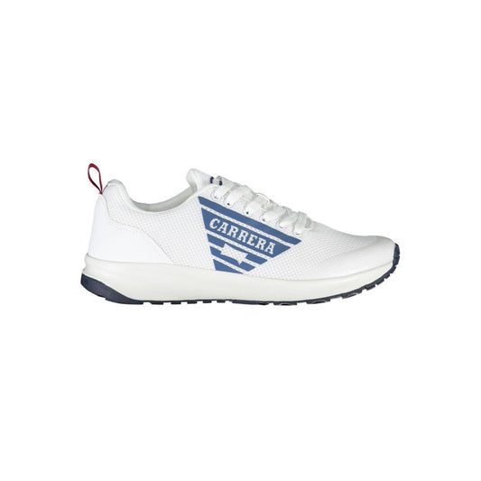 Carrera Weißes Polyethylen Herren Sneaker