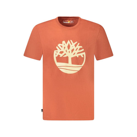 Timberland T-Shirt aus brauner Baumwolle