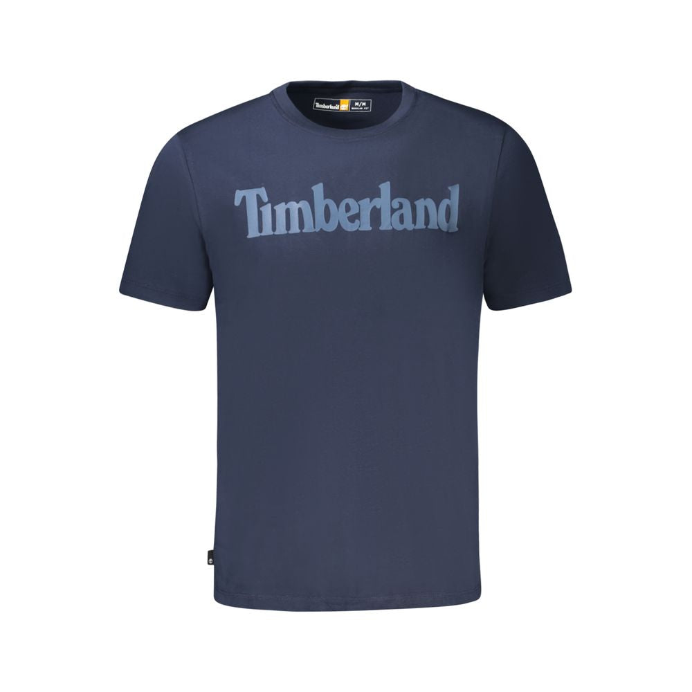 Timberland T-Shirt aus blauer Baumwolle