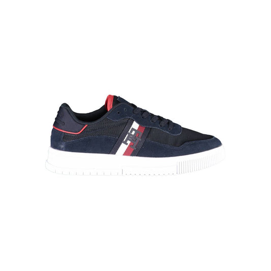 Tommy Hilfiger Blauer Polyester Herren Sneaker