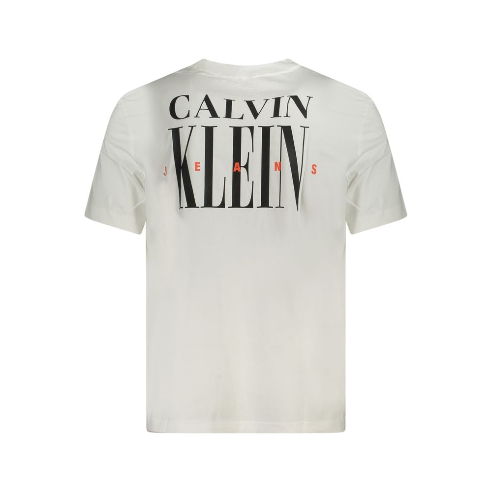 Calvin Klein T-Shirt aus weißer Baumwolle