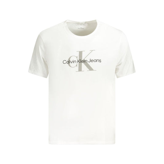 Calvin Klein T-Shirt aus weißer Baumwolle