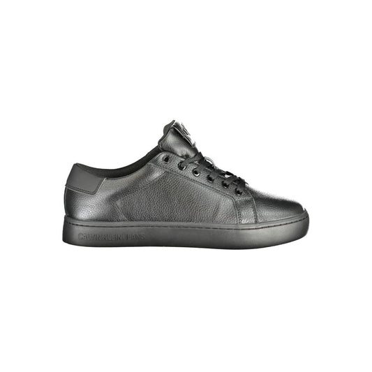 Calvin Klein Schwarzes Polyethylen Herren Sneaker