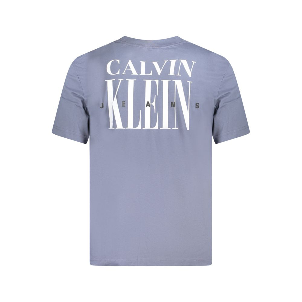 Calvin Klein T-Shirt aus blauer Baumwolle