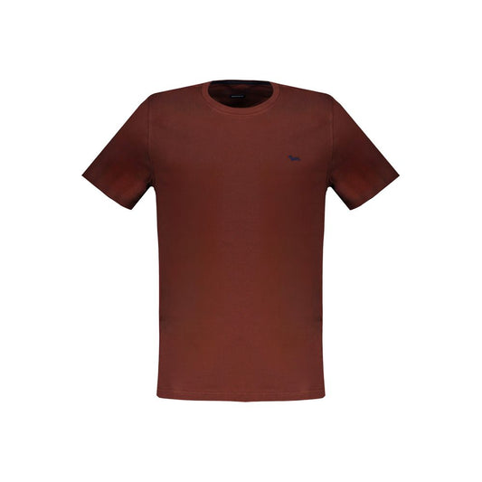 Harmont & Blaine T-Shirt aus brauner Baumwolle