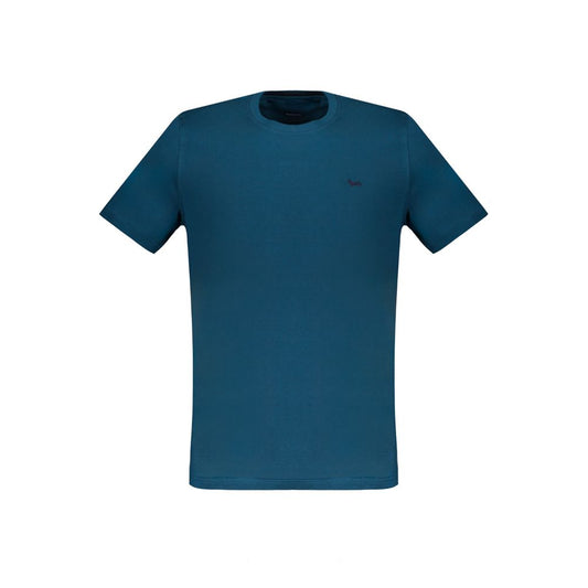 Harmont & Blaine T-Shirt aus blauer Baumwolle