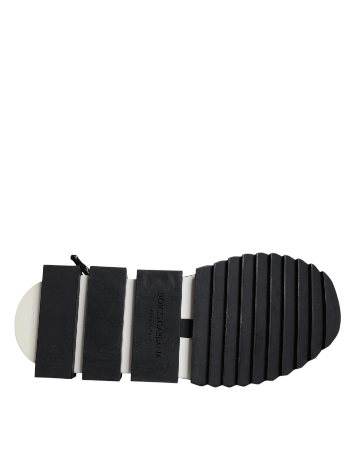 Dolce & Gabbana Black Mesh Sorrento Trekking Sneakers Shoes