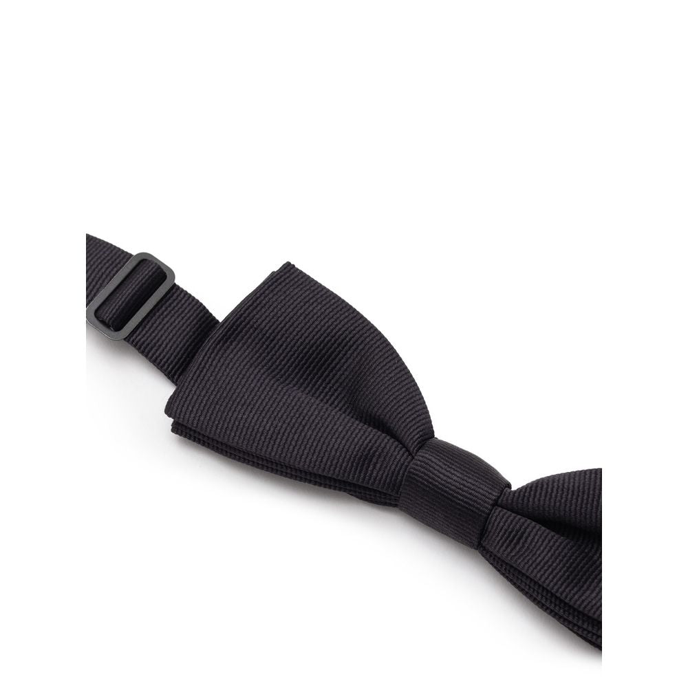 Dolce &amp; Gabbana mustat silkkisolmiot ja rusetit