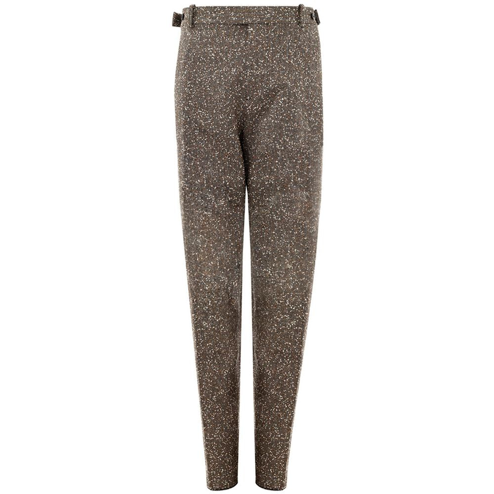 Bottega Veneta Moniväriset viskoosihousut tyylikkäisiin iltoihin