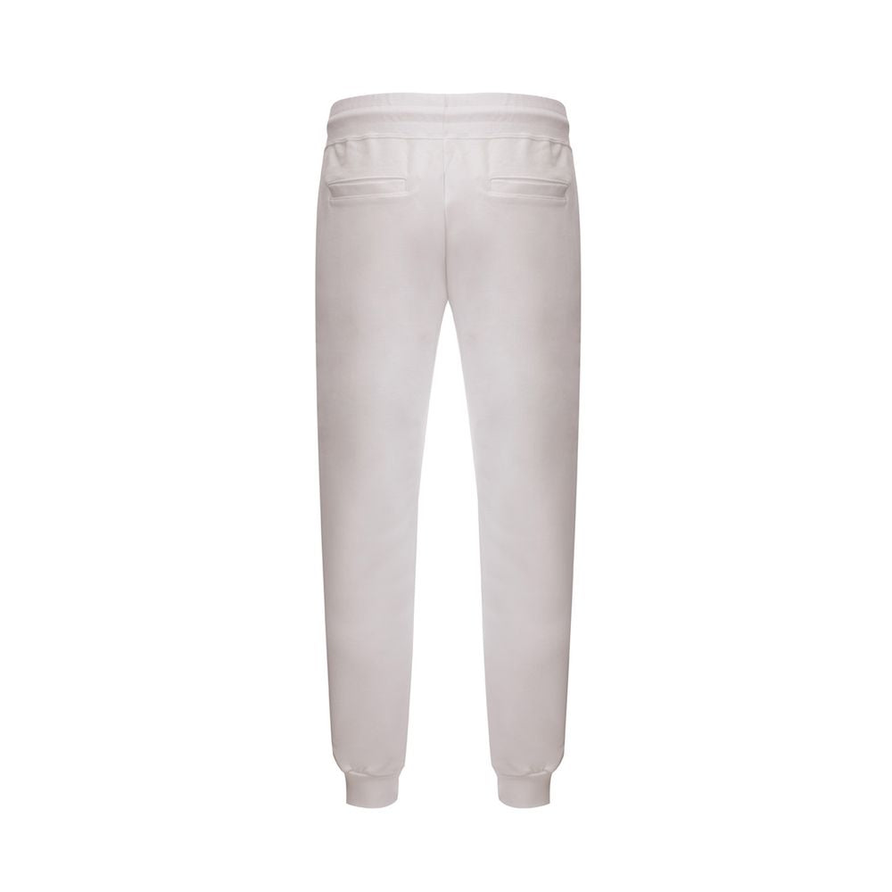 GCDS Spice up your wardrobe with chic white cotton trousers