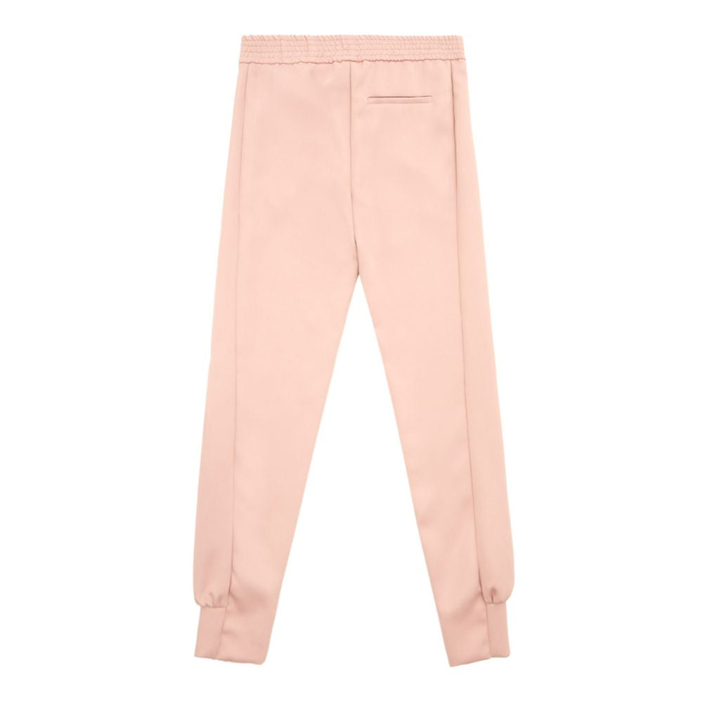 Lardini Elegant pink polyester pants for women