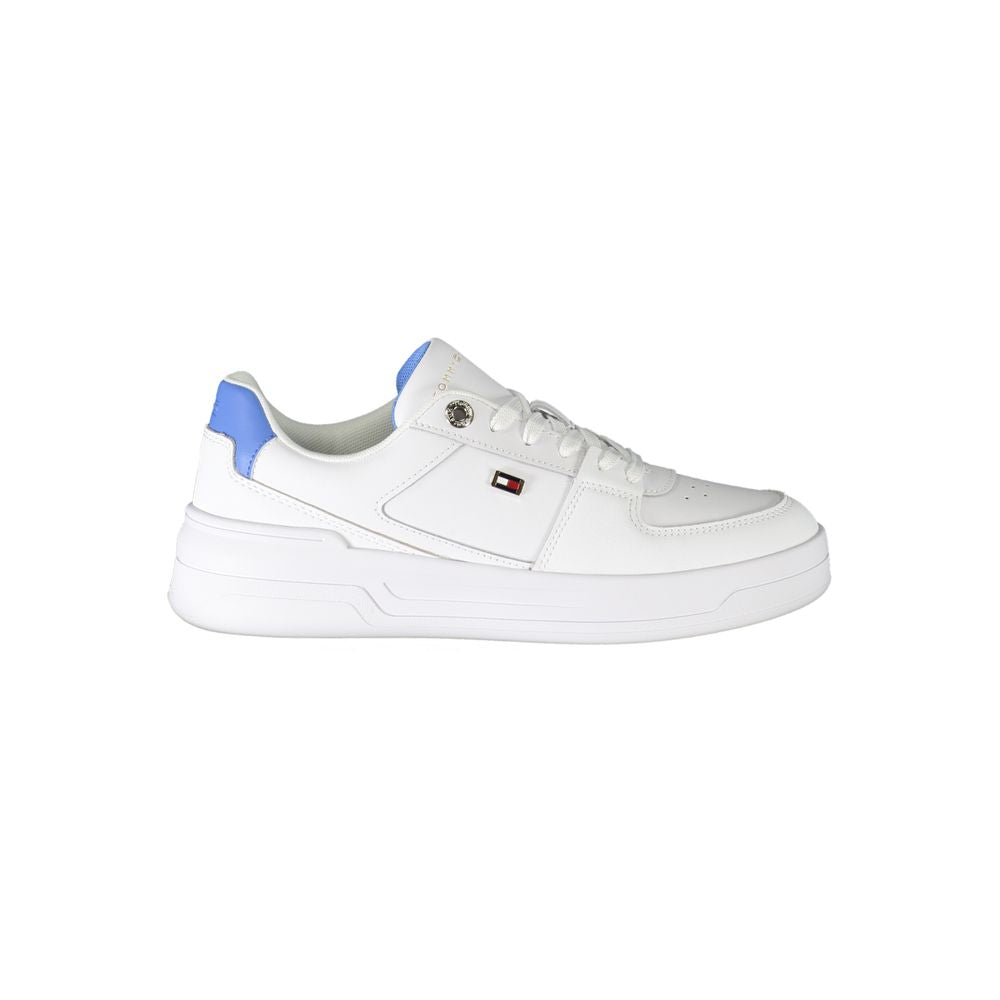Tommy Hilfiger Bianco Leather Women Sneaker