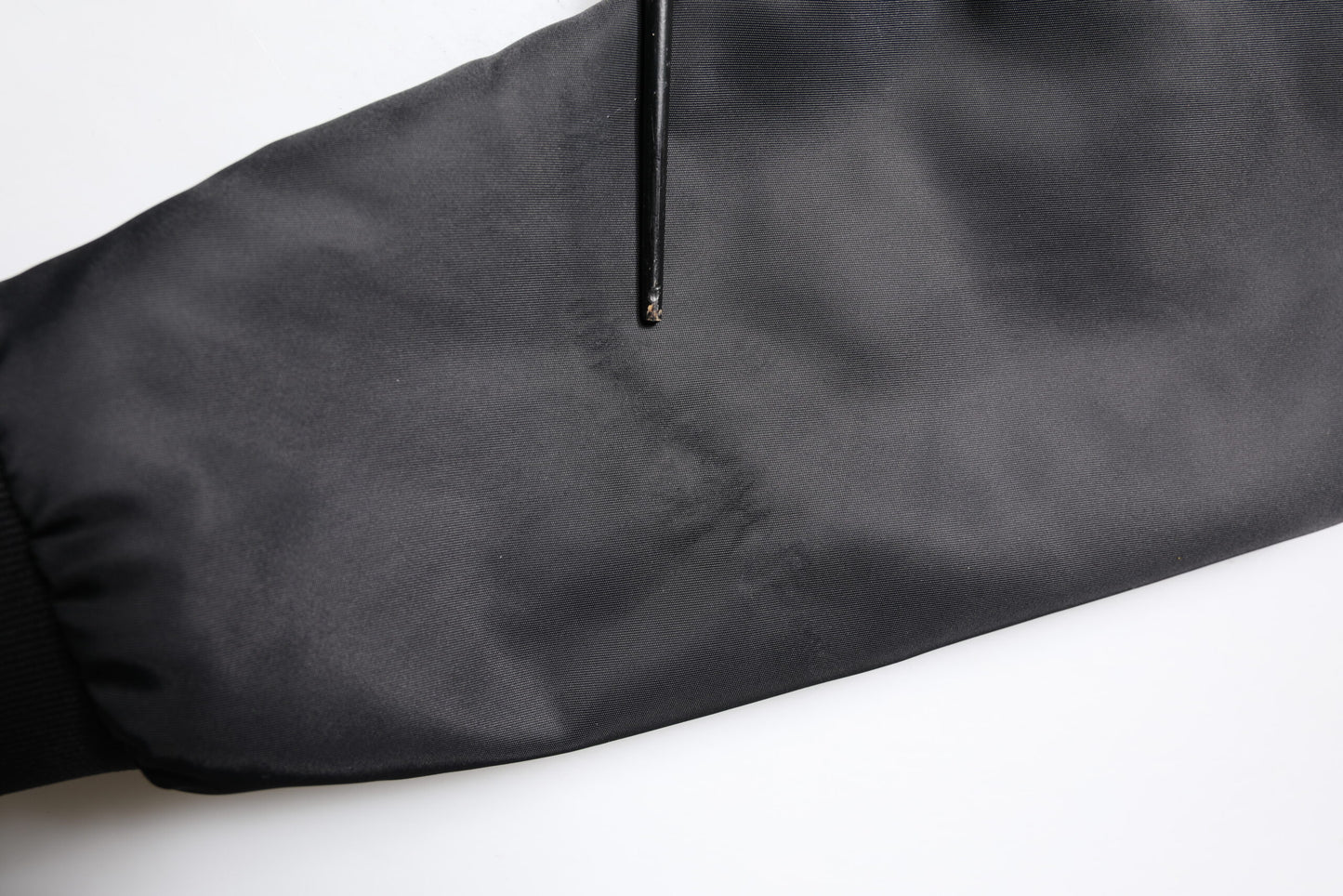 Dolce & Gabbana Black Lambskin Leather Biker Full Zip Jacket