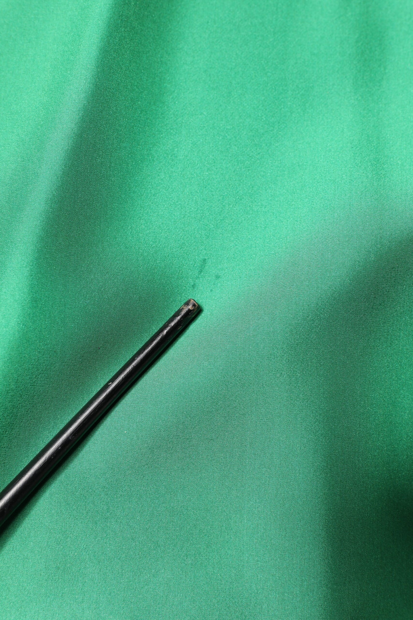 Dolce & Gabbana Green Silk Satin Long Sleeves Casual Shirt