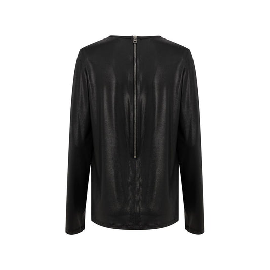 Tom Ford Black Viscose Long Sleeve T-Shirt