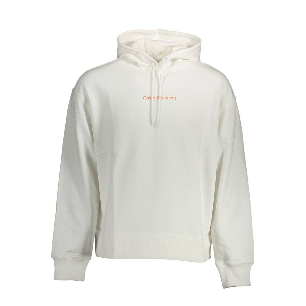 Calvin Klein Bianco Cotton Men's Sweatshirt