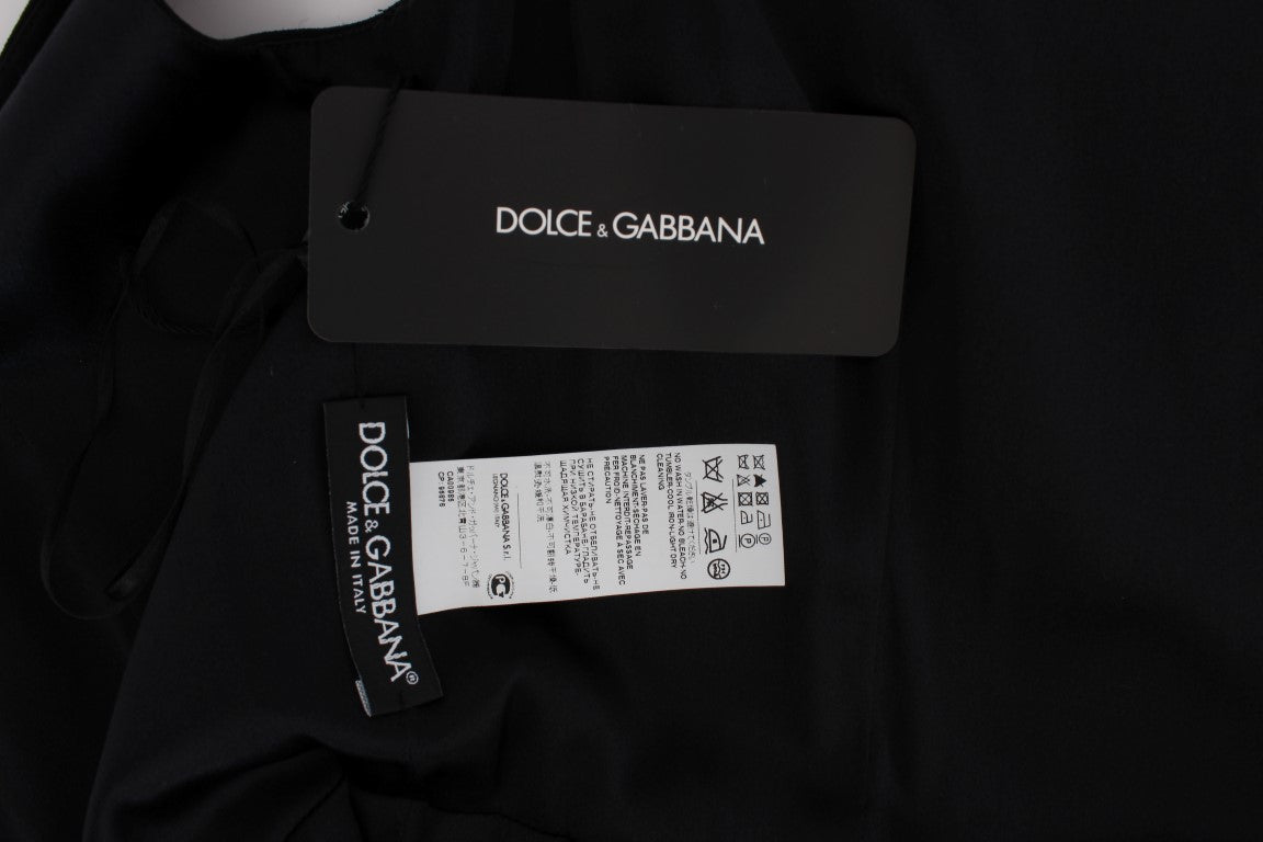 Dolce &amp; Gabbana Pitkä tuppimekko kukkaeleganssilla