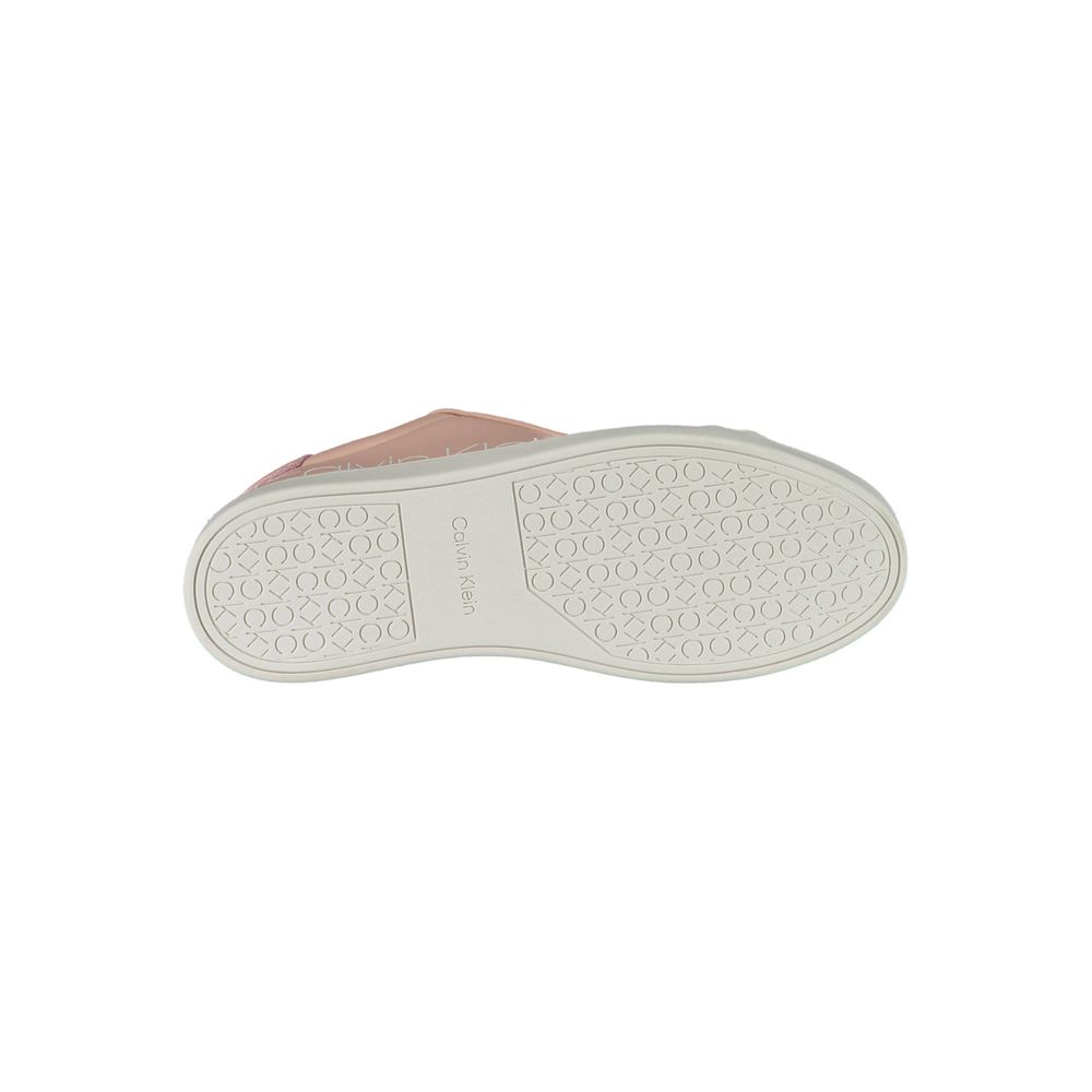 Calvin Klein Pink Polyester Women Sneaker