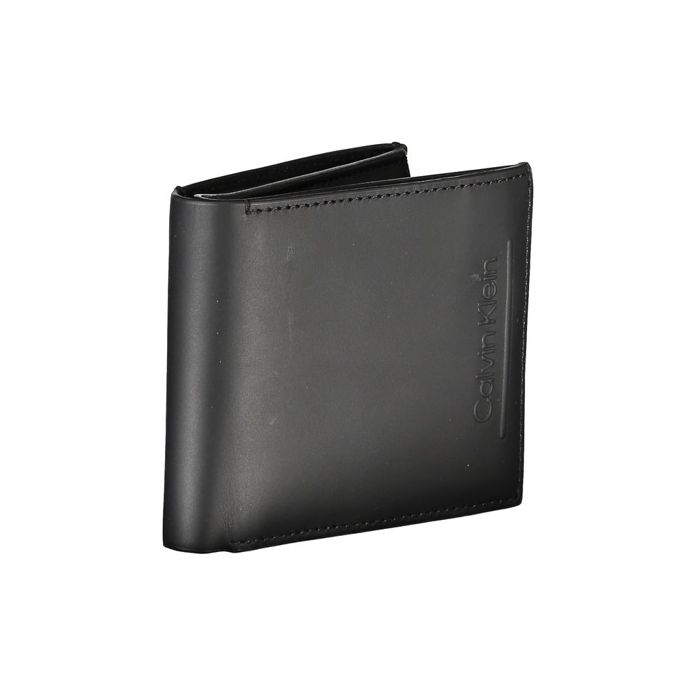 Calvin Klein Nero Leather Men Wallet
