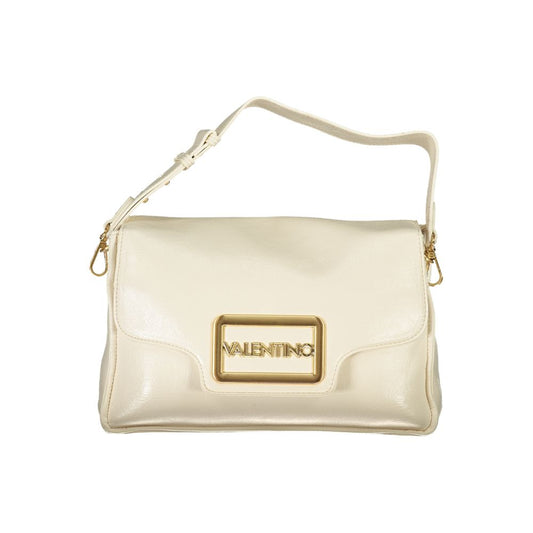 Mario Valentino Beige Polyurethane Women Handbag