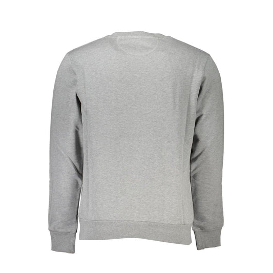 La Martina Grigio Cotton Men Sweatshirt