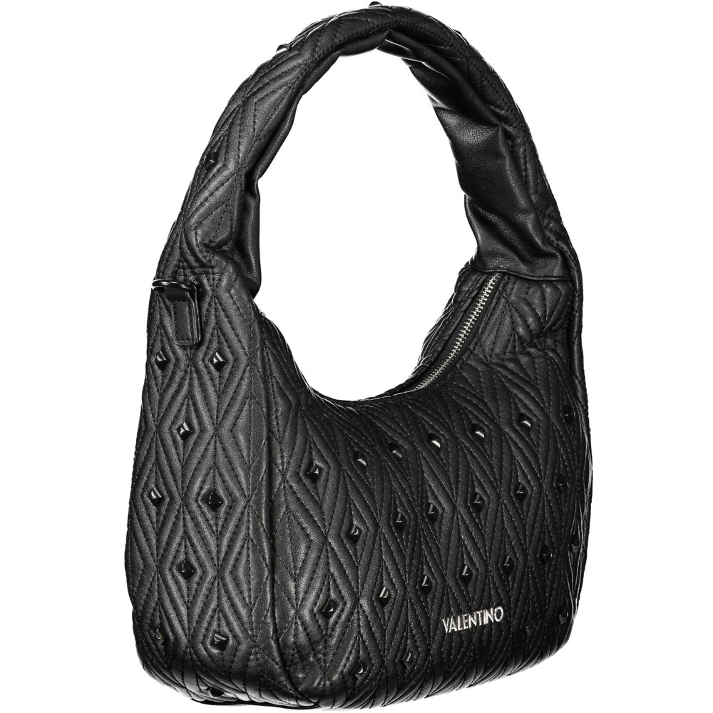 Mario Valentino Nero Polyurethane Women Shoulder Bag