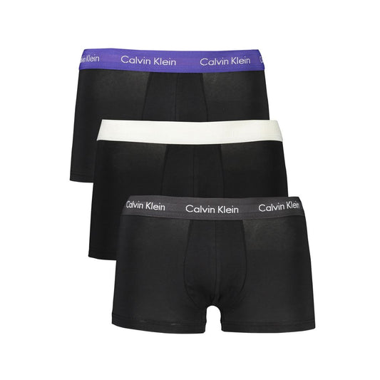 Calvin Klein Black Cotton Men's Boxer