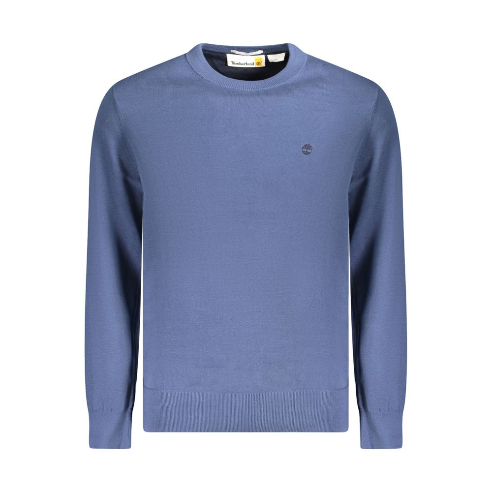 Timberland Blue Organic Cotton Men Sweater