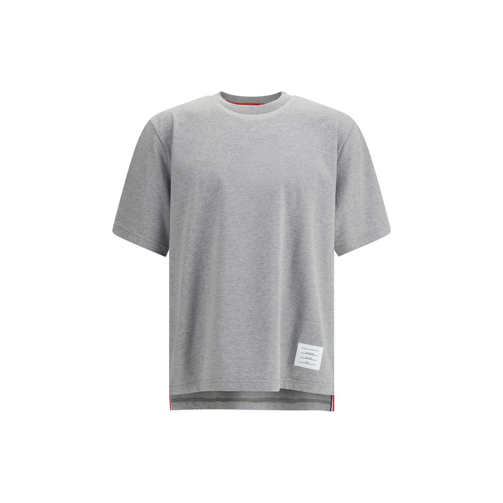 Thom Browne Gray Cotton T-Shirt