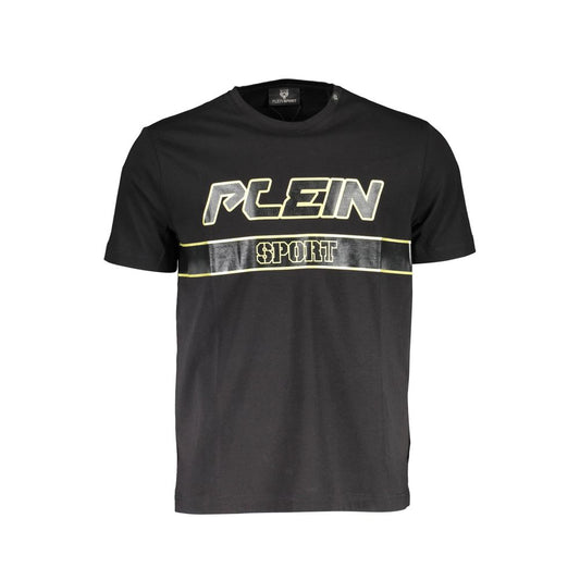 Plein Sport Black Cotton Men's T-Shirt