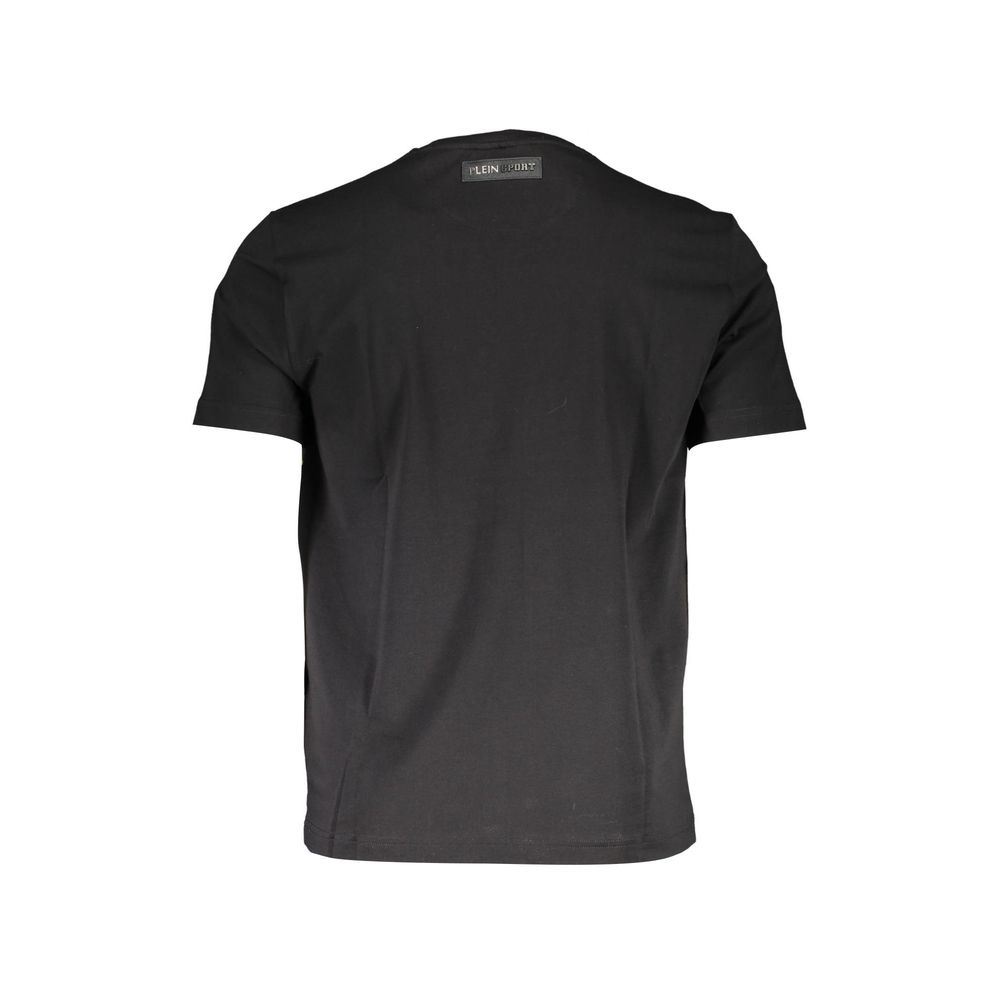 Plein Sport Black Cotton Men's T-Shirt