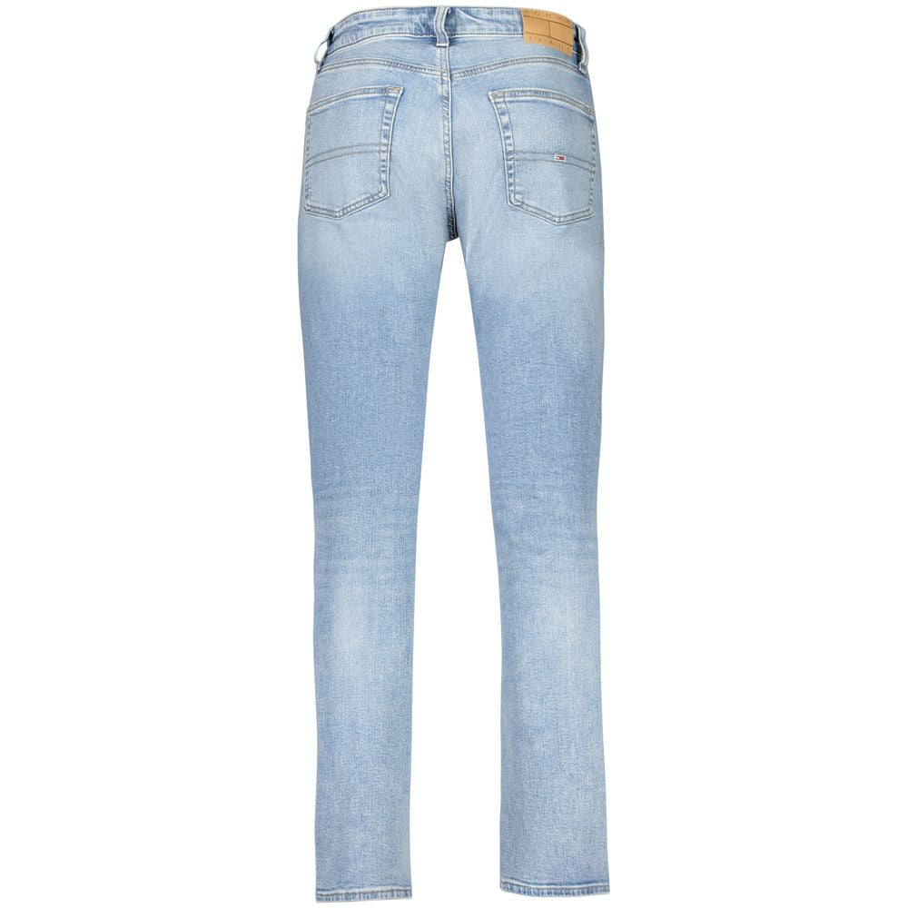 Tommy Hilfiger Azzurro Cotton Men's Jean