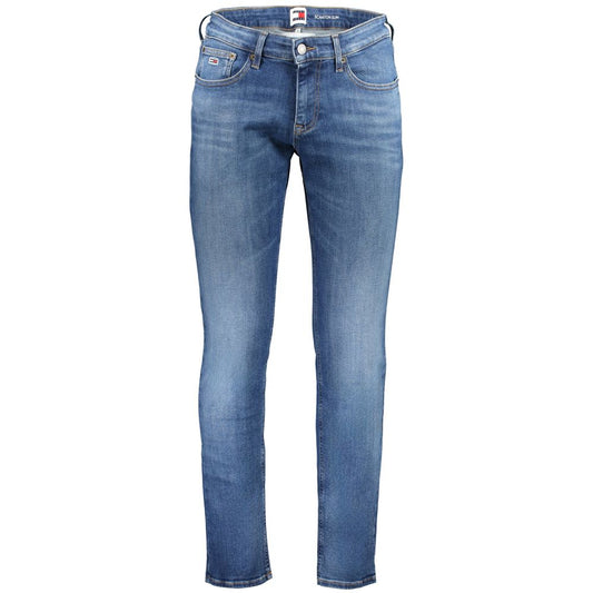 Tommy Hilfiger Blue Organic Cotton Men's Slim Jeans