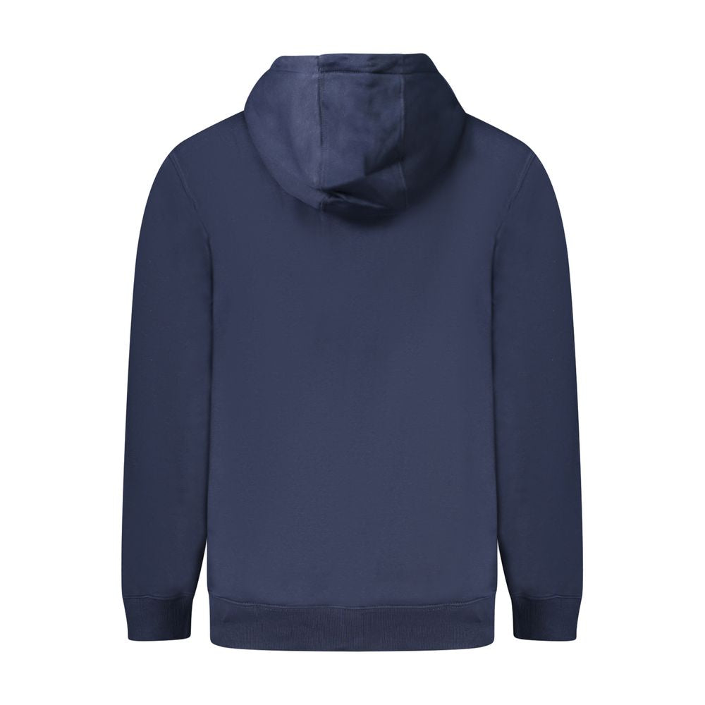 Tommy Hilfiger Blue Cotton Men's Hooded Sweatshirt