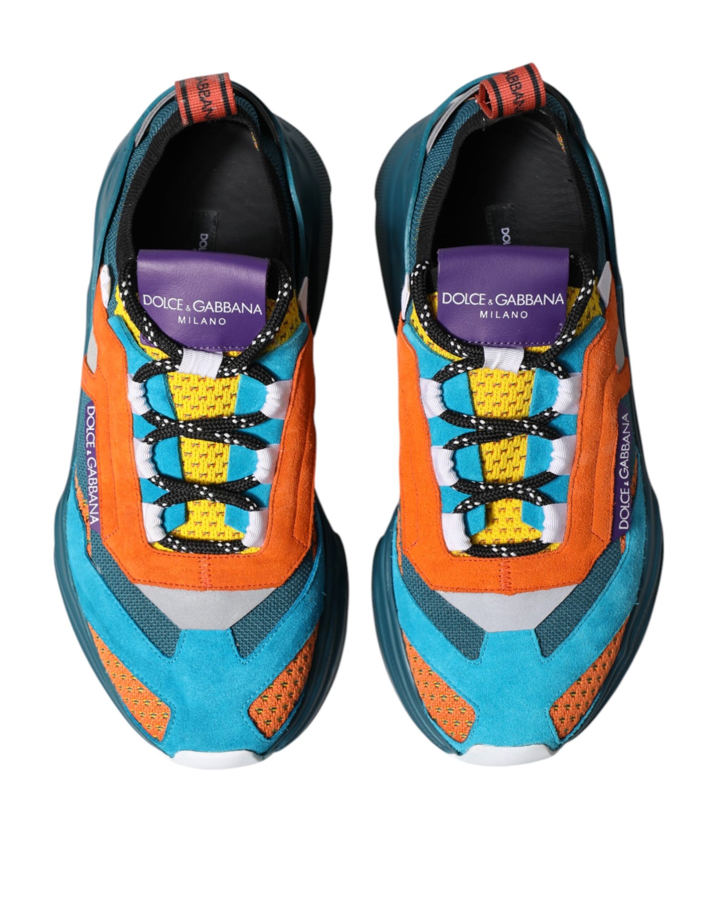 Dolce & Gabbana Multicolor Low Top Daymaster Sneakers Shoes