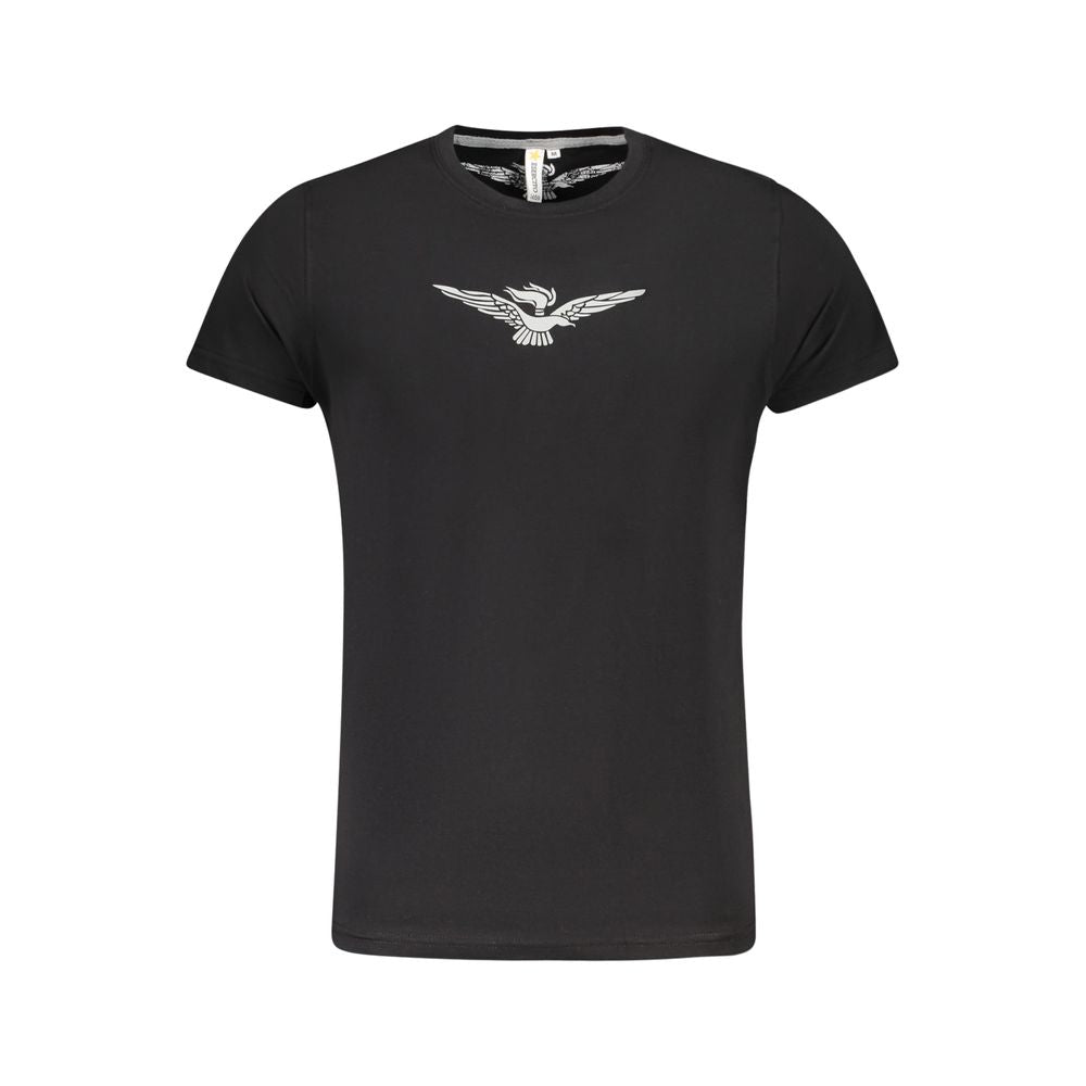 Accademia Militare Black Cotton Men's T-Shirt