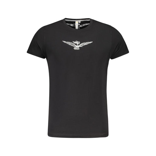 Accademia Militare Black Cotton Men's T-Shirt