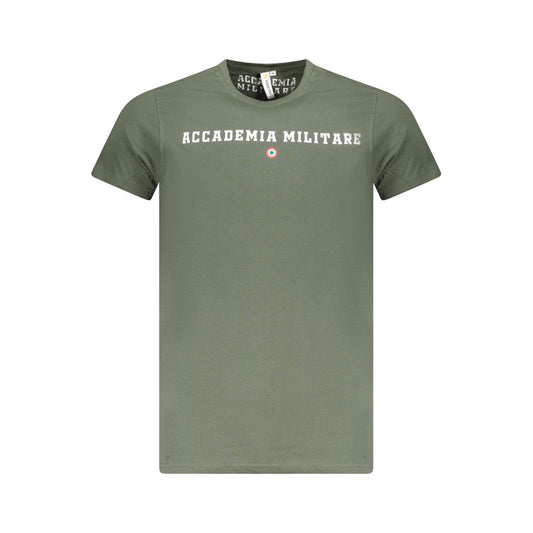 Accademia Militare Verde Cotton Men T-Shirt