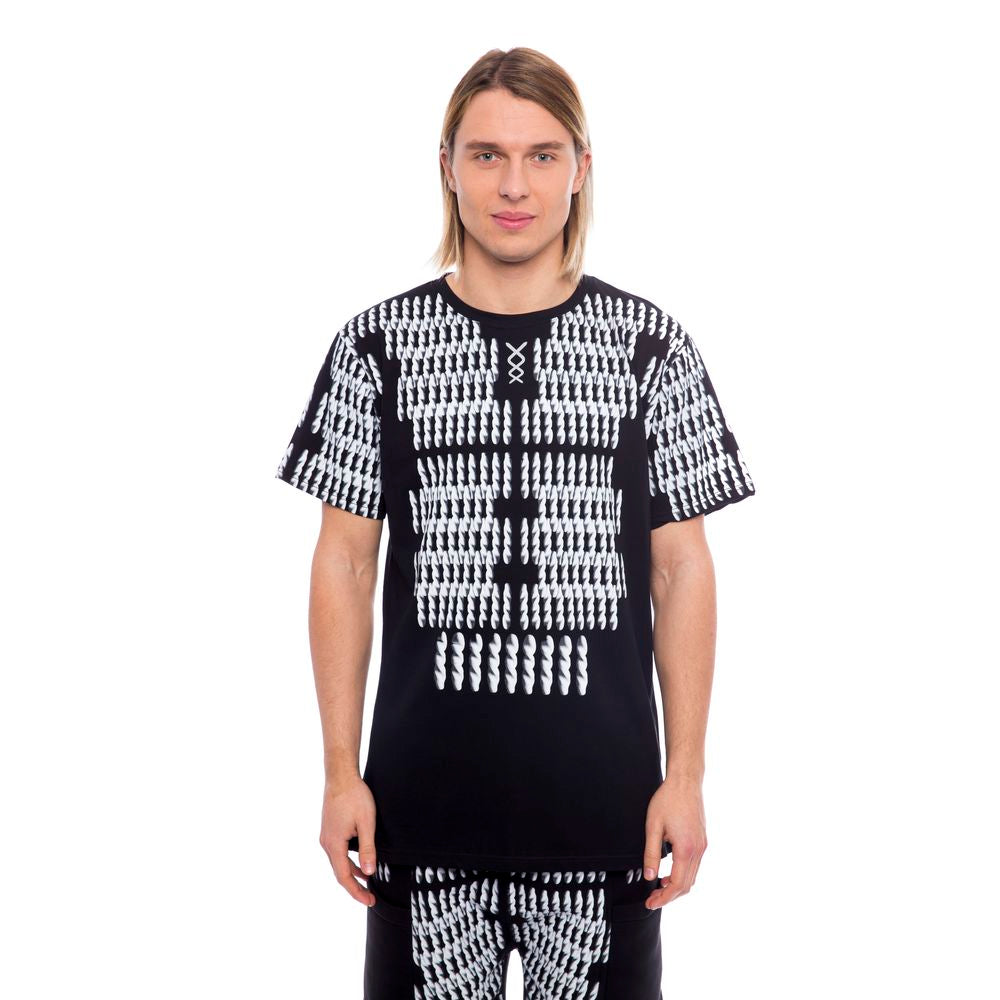 Nicolo Tonetto Black Cotton Men's T-Shirt