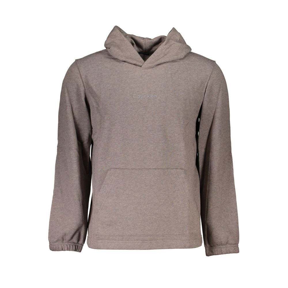 Calvin Klein Marrone Cotton Men's Sweatshirt