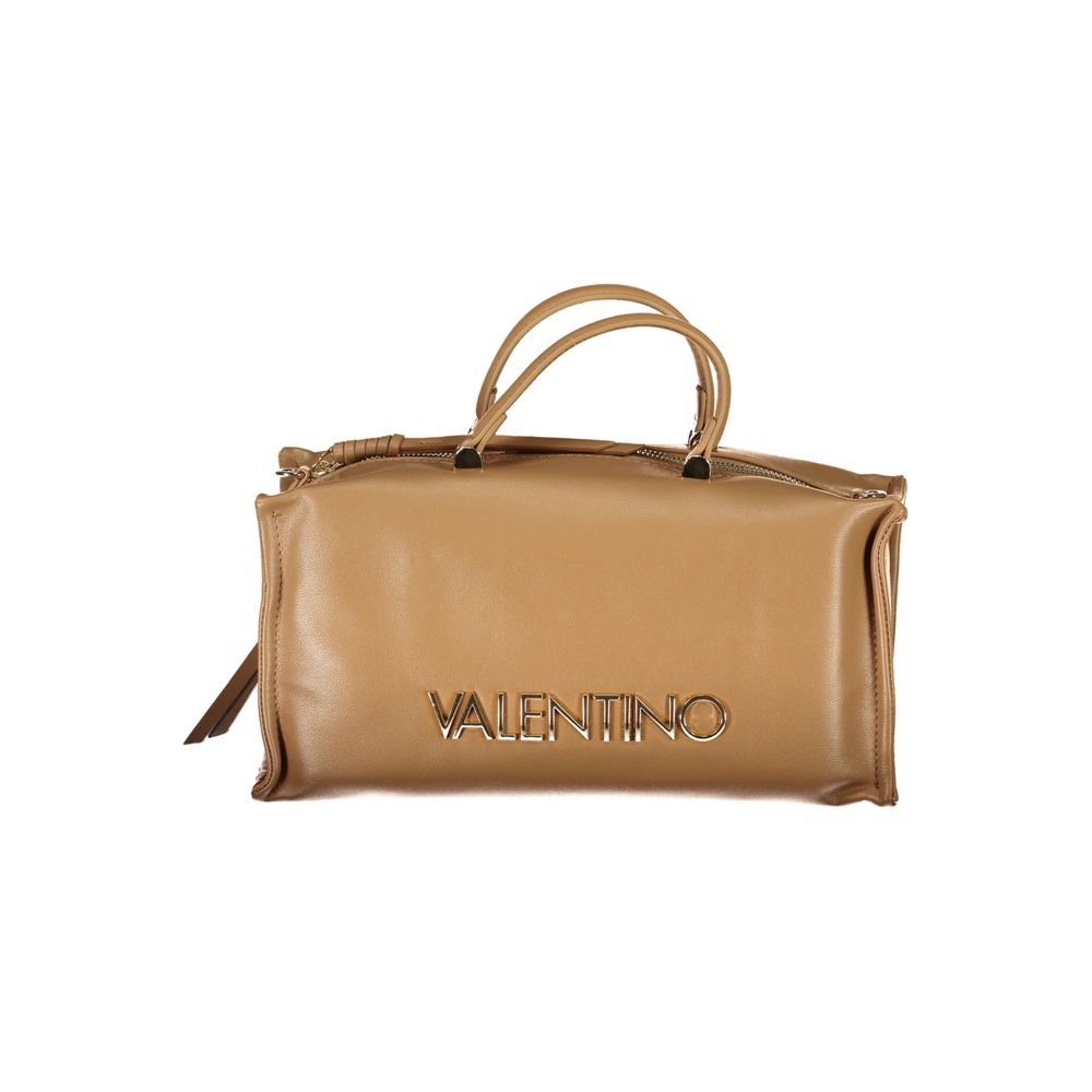 Mario Valentino Beige Polyurethane Women Handbag