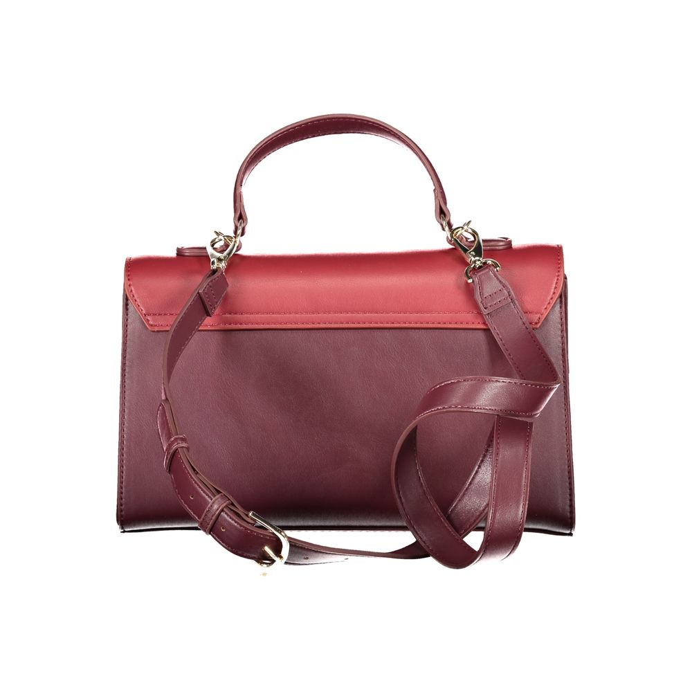 Mario Valentino Rosso Polyurethane Women Handbag