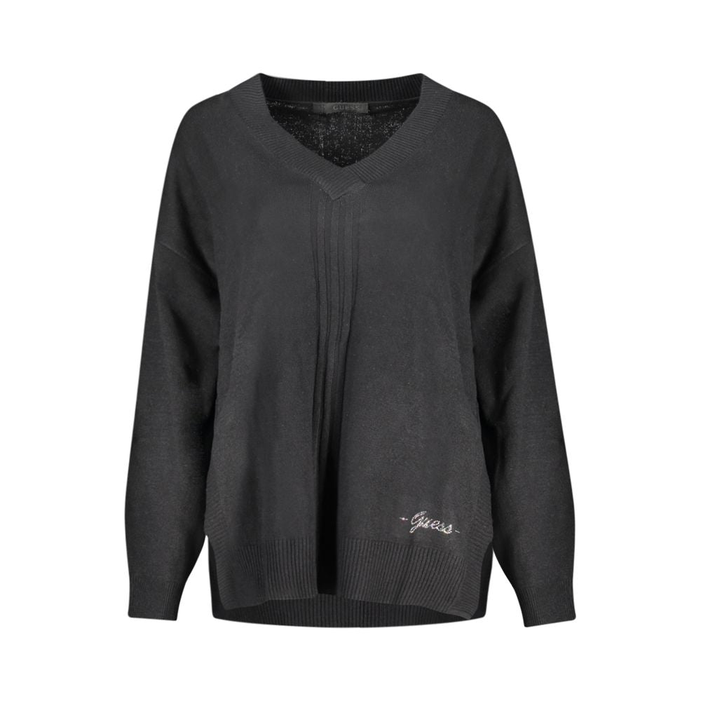 Guess Jeans Black Acrylic Women's Sweater